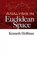 Cover: Analysis in Euclidean Space - Dover Publications Inc.