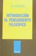Bild: Introduccion Al Pensamiento Filosofico - Herder & Herder