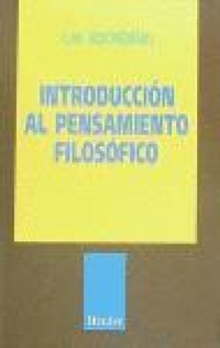 Abbildung von: Introduccion Al Pensamiento Filosofico - Herder & Herder