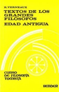 Abbildung von: Textos de Los Grandes Filosofos - Edad Antigua - Herder & Herder