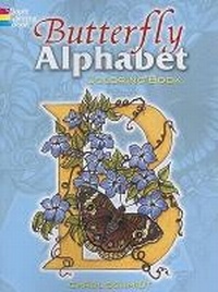 Enlarge image Cover: Butterfly Alphabet Coloring Book - Dover Children's