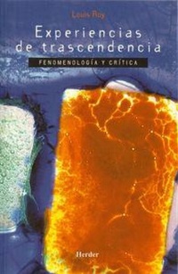 Abbildung von: Experiencias de trascendencia : fenomenología y crítica - Herder Editorial