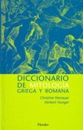 Cover: Diccionario de mitolog&iacute;a griega y romana - Herder Editorial