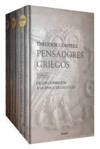 Abbildung von: Pensadores griegos : una historia de la filosofía de la antigüedad - Herder Editorial