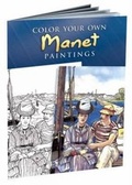 Cover: Color Your Own Manet Paintings - Dover Publications Inc.