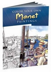 Enlarge image Cover: Color Your Own Manet Paintings - Dover Publications Inc.
