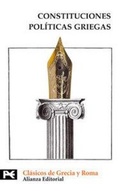 Bild: Constituciones pol&iacute;ticas griegas - Alianza Editorial