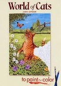 Cover: World of Cats to Paint or Color - Dover Children's