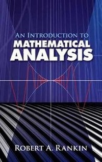 Enlarge image Cover: An Introduction to Mathematical Analysis - Dover Publications Inc.