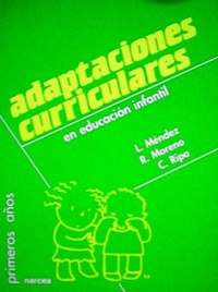 Abbildung von: Adaptaciones curriculares en Educación Infantil - Narcea, S.A. de Ediciones