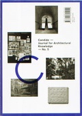 Cover: Candide - Journal for Architectural Knowledge - No. 5 - ActarD Inc