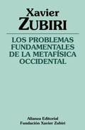 Bild: Los problemas fundamentales de la metaf&iacute;sica occidental - Alianza Editorial