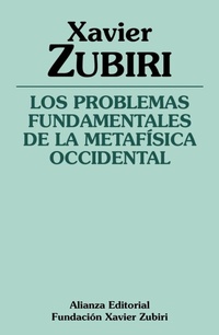 Abbildung von: Los problemas fundamentales de la metafísica occidental - Alianza Editorial