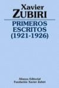 Bild: Primeros escritos (1921-1926) - Alianza Editorial