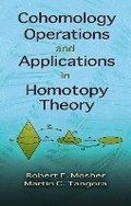 Cover: Cohomology Operations and Applications in Homotopy Theory - Dover Publications Inc.