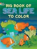 Cover: Big Book of Sea Life to Color - Dover Children's
