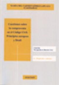 Abbildung von: Cuestiones sobre la compraventa en Código Civil : principios europeos y Draft - Editorial Dykinson, S.L.