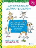 Cover: Las divertidas aventuras de las vocales. Actividades de lectura y escritura - Editorial Bru&ntilde;o
