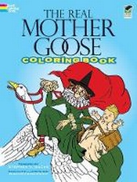 Enlarge image Cover: The Real Mother Goose Coloring Book - Dover Children's