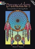 Cover: Dreamcatchers Stained Glass Coloring Book - Dover Publications Inc.