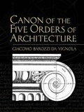 Cover: Canon of the Five Orders of Architecture - Dover Publications Inc.