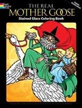 Cover: The Real Mother Goose Stained Glass Coloring Book - Dover Children's