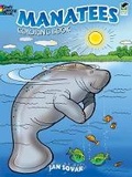 Cover: Manatees Coloring Book - Dover Children's
