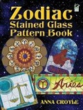 Cover: Zodiac Stained Glass Pattern Book - Dover Publications Inc.