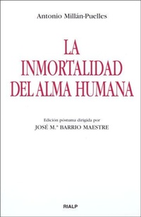Abbildung von: La inmortalidad del alma humana - Ediciones Rialp, S.A.