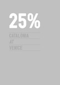 Cover: 25% Catalonia at Venice - Ediciones Poligrafa
