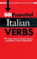 Cover: 501 Essential Italian Verbs - Dover Publications Inc.