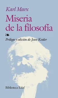 Abbildung von: Miseria de La Filosofia - Edaf S.A.