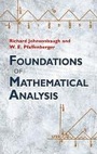 Cover: Foundations of Mathematical Analysis - Dover Publications Inc.