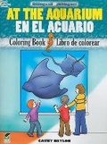 Cover: At the Aquarium Coloring Book/En El Acuario Libro De Colorear - Dover Children's