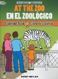 Cover: At the Zoo Coloring Book/En El Zoologico Libro De Colorear - Dover Children's