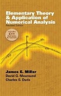 Cover: Elementary Theory and Application of Numerical Analysis - Dover Publications Inc.