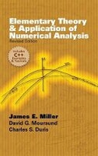 Enlarge image Cover: Elementary Theory and Application of Numerical Analysis - Dover Publications Inc.