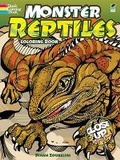 Cover: Monster Reptiles Coloring Book - Dover Children's