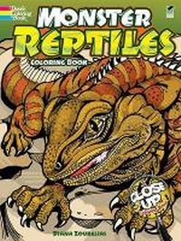 Enlarge image Cover: Monster Reptiles Coloring Book - Dover Children's