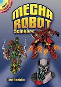 Enlarge image Cover: Mecha Robot Stickers - Dover Children's
