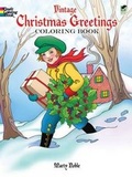 Cover: Vintage Christmas Greetings Coloring Book - Dover Publications Inc.