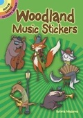 Cover: Woodland Music Stickers - Dover Publications Inc.