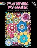 Cover: Flower Power Stained Glass Coloring Book - Dover Children's