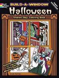 Enlarge image Cover: Build a Window Stained Glass Coloring Book Halloween - Dover Children's