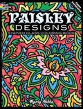 Cover: Paisley Designs Stained Glass Coloring Book - Dover Publications Inc.