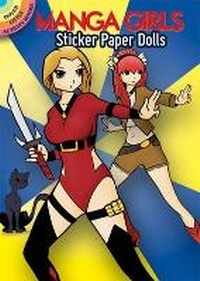 Enlarge image Cover: Manga Girls Sticker Paper Dolls - Dover Children's