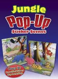 Enlarge image Cover: Jungle Popup Sticker Scenes - Dover Children's