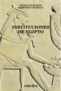 Bild: Instituciones de Egipto - Ediciones Catedra S.A.