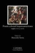 Bild: Poesia Colonial Hispanoamericana, Siglos XVI y XVII - Ediciones Catedra S.A.