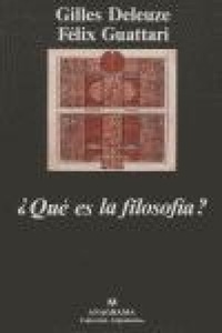 Abbildung von: Que Es La Filosofia? - Anagrama
